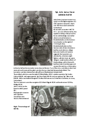 A preview of a PDF biography for Eaton, John James